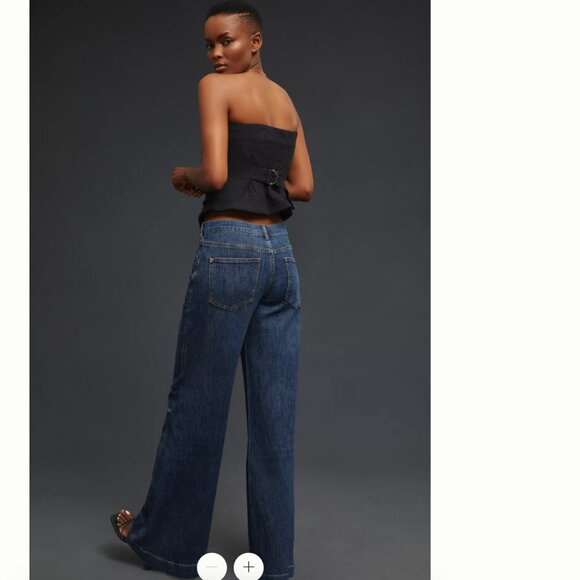 Anthropologie Pilcro Gwen Trouser Jeans sz32 - Picture 3 of 6